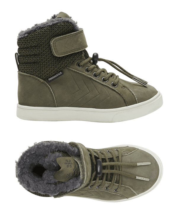 Hummel Splash Sneaker Kids Grün F6453 - gruen