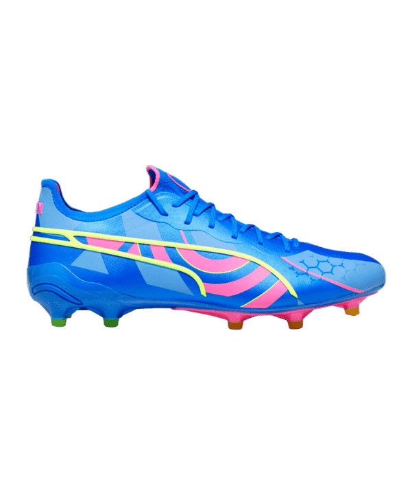 PUMA KING Ultimate Energy FG/AG Blau Pink F01 - blau