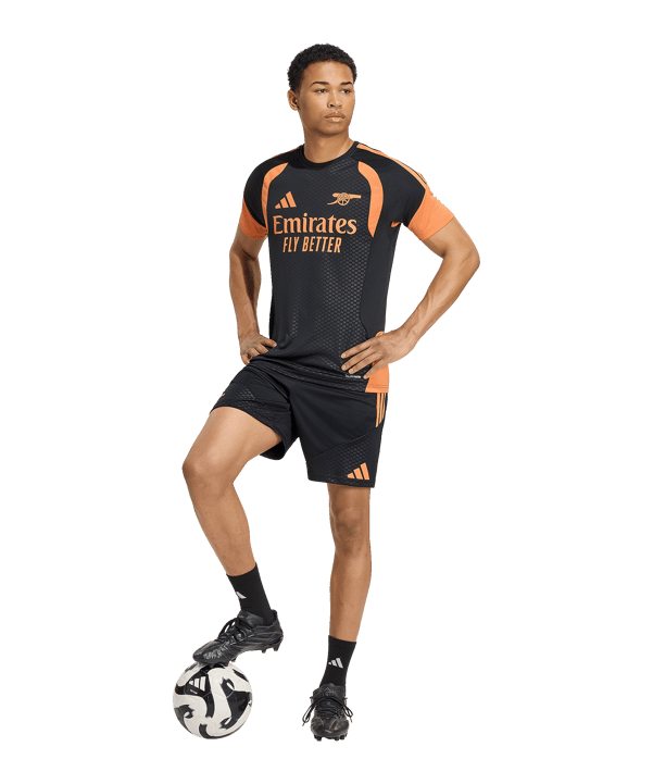 adidas FC Arsenal London Tiro Trainingsshirt Schwarz - schwarz