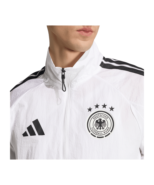 adidas DFB Germania Anthem Giacca Bianco - bianco