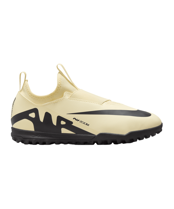 Nike Jr Air Zoom Mercurial Vapor XV Academy TF  Mad Ready Kids Beige Schwarz F700 - beige