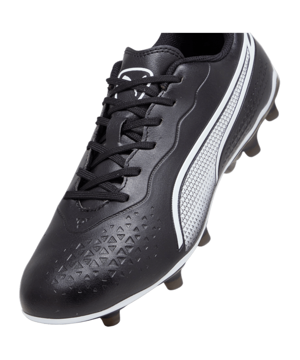 PUMA KING Match FG/AG Eclipse Schwarz Weiss F01 - schwarz