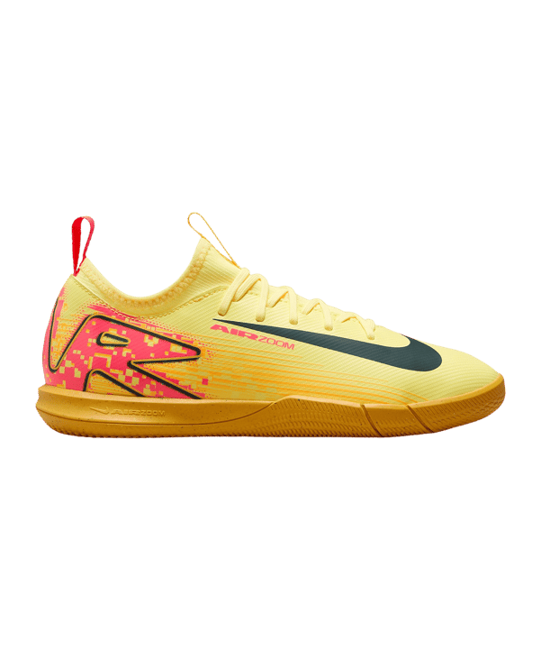 Nike Jr Air Zoom Mercurial Vapor XVI Academy IN Mbappe Signature Kids Orange Blau F800 - orange