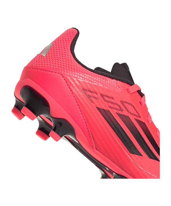 adidas F50 League MG Vivid Horizon Kids Pink Schwarz - rosa
