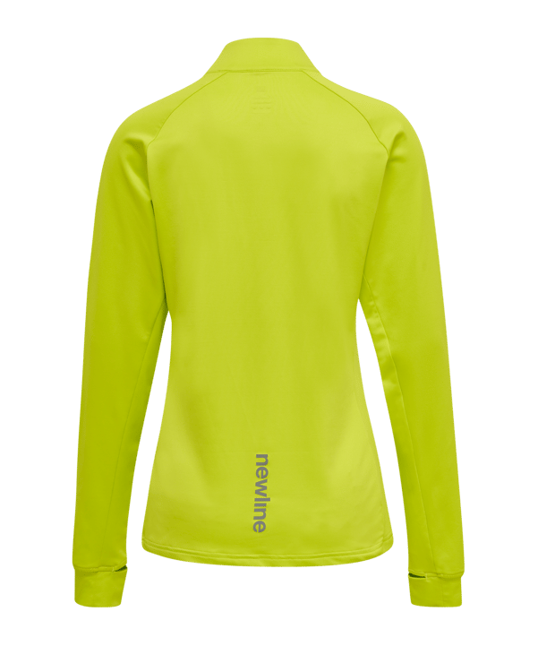 Newline Core Zip Sweatshirt Running Damen F6102 - gruen