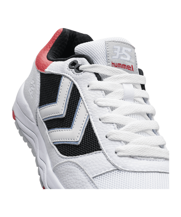 Hummel 3S Sport Leather Sneaker Weiss F9001 - weiss