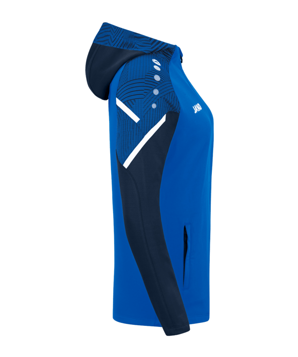 JAKO Performance Kapuzenjacke Damen Blau F403 - blau