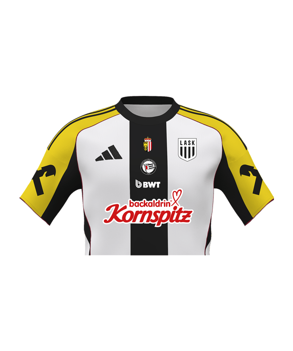 adidas LASK Trikot Home 2025/2026 Weiß - weiss