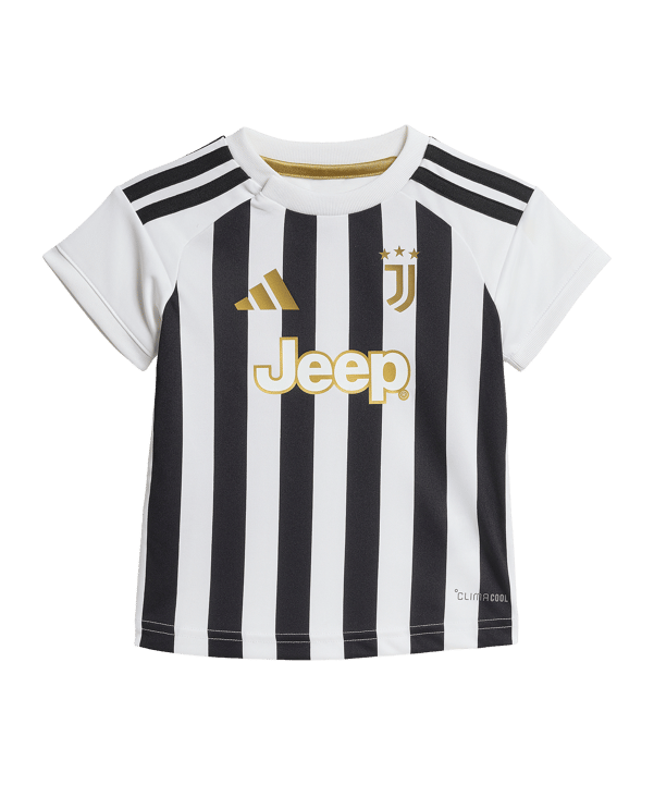 adidas Juventus Turin Trikot Set Home 2026/2027 Kids Weiß - weiss