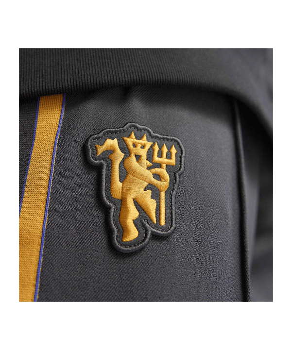 adidas Manchester United Icon Track Hose Schwarz - schwarz