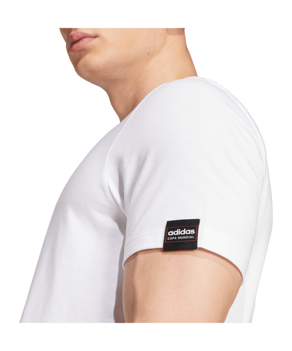 adidas Copa Signature Graphic T-Shirt Weiss - weiss
