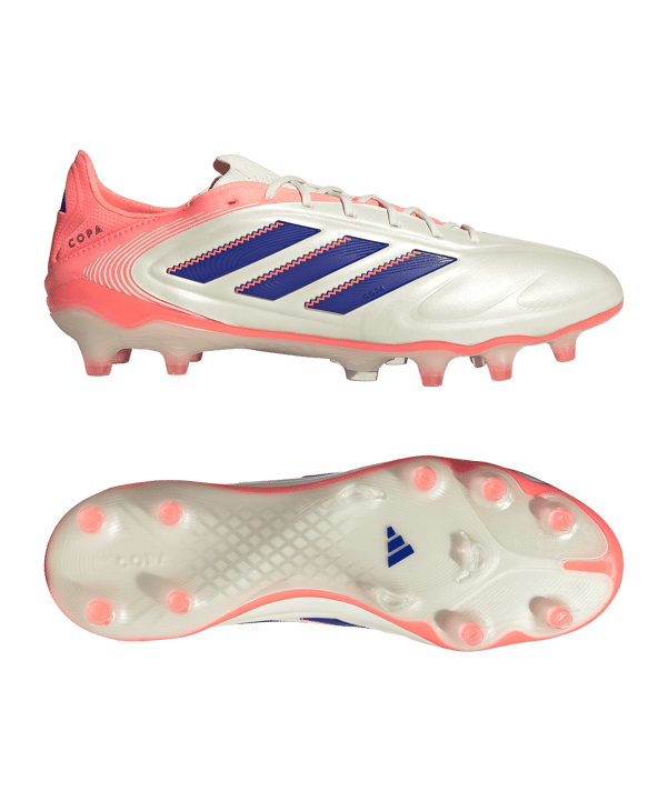 adidas Copa Pure III Elite FG Coral Blaze Weiß - weiss