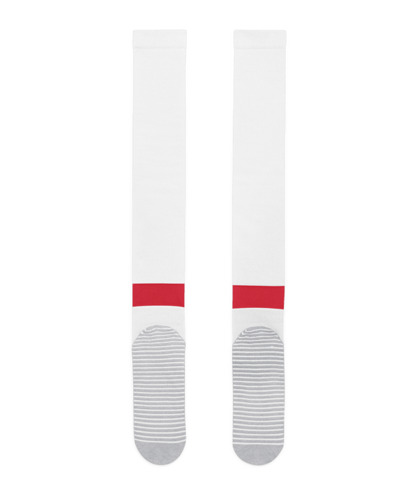Nike Strike KH Stutzen Weiss Rot F103 - weiss