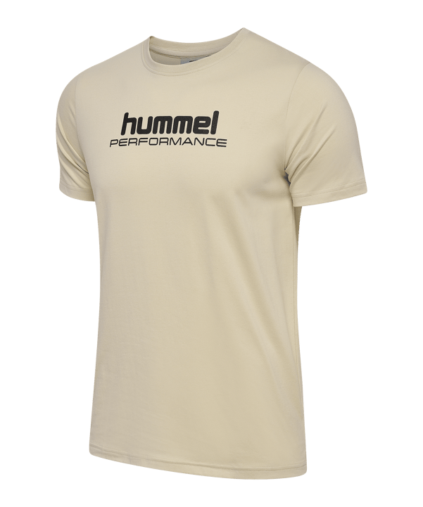 hummel Pulse Graphic T-Shirt Marron C2718 - brun