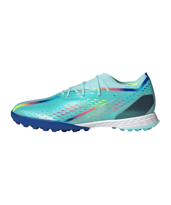 adidas X Speedportal.1 TF Al Rihla Türkis Blau - blau
