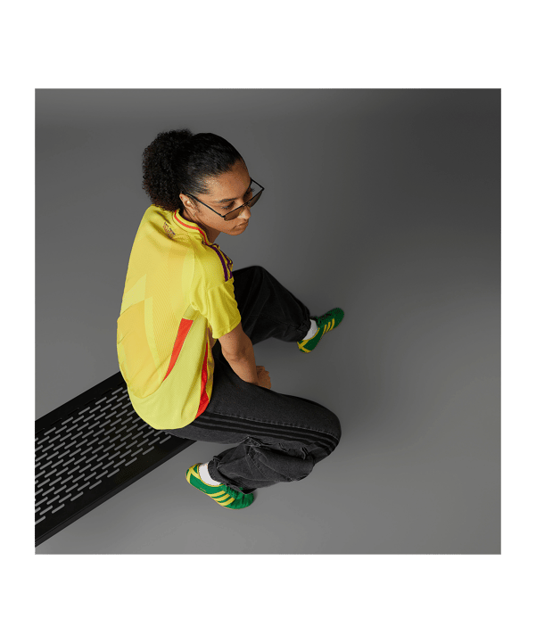 adidas Belgium Trikot Damen Gelb - gelb