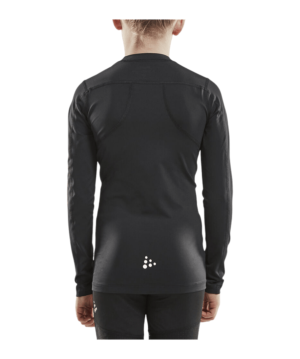 Craft Pro Control Compression Sweatshirt Kids Schwarz F999000 - schwarz