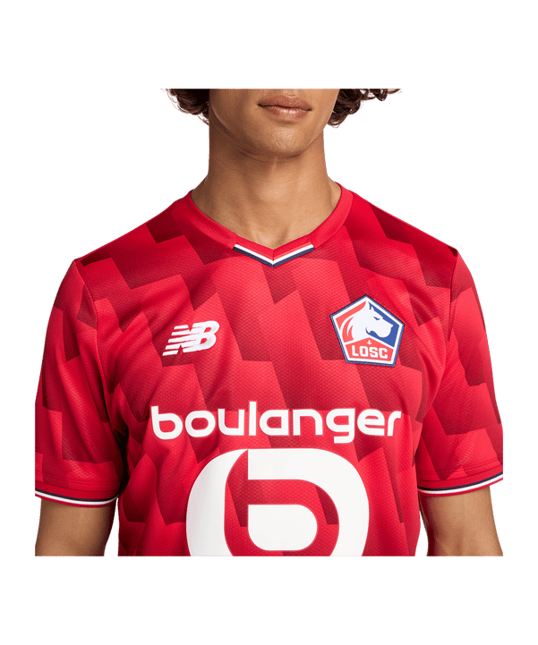 New Balance LOSC Lille Trikot Rot - rot