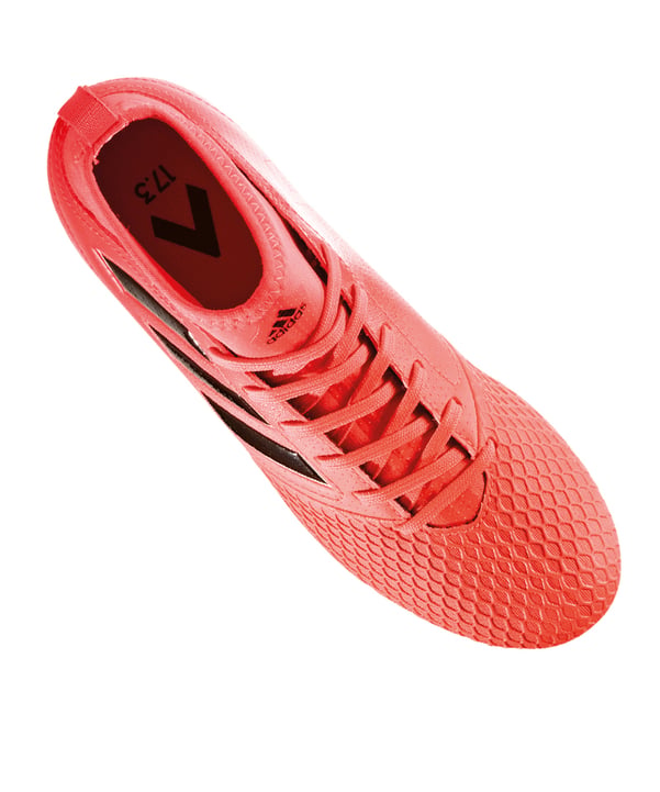 adidas ACE 17.3 Primemesh FG J Kids Rot Schwarz - rot