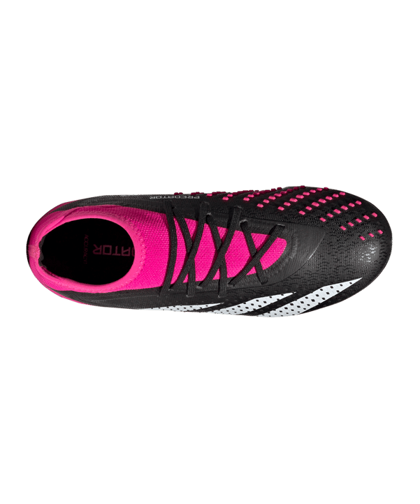 adidas Predator Accuracy.1 FG Own Your Football Kids Schwarz Weiss Pink - schwarz