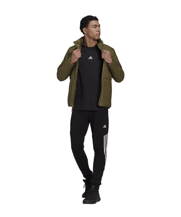 adidas 3S Jacke Grün - gruen