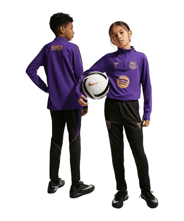 Nike FC Barcelona Pantaloni da allenamento Bambini Nero C010 - nero