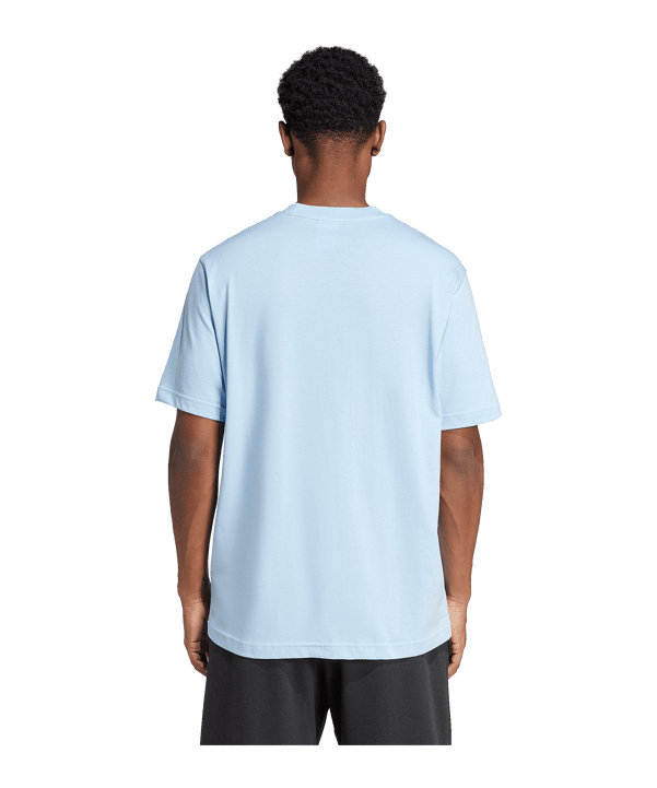 adidas Essentials Big Logo T-Shirt Blau - blau