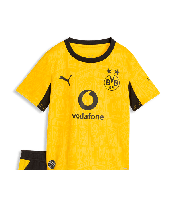 PUMA Borussia Dortmund Trikot Set Home 2026/2027 Kinder Gelb F01 - gelb