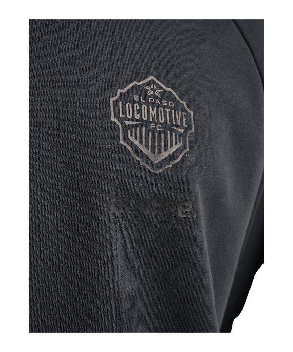 Hummel Oversized Sw El Paso Hoody Schwarz F2366 - schwarz
