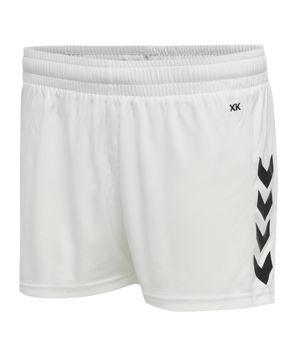 Hummel hmlCORE XK Poly Short Damen Weiss F9001 - weiss