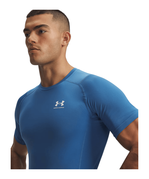 Under Armour HG Armour Comp Maglia intima Blu C430 - blu