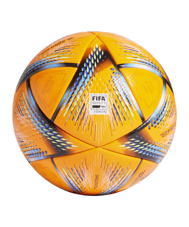 adidas Al Rihla Pro Winter Spielball WM22 Orange - orange