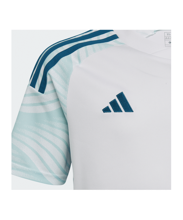 adidas Bosnien und Herzegowina Trikot Away 2022 Kids Weiss - weiss