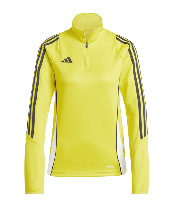adidas Tiro 24 Trainingstop Damen Gelb Weiss - gelb