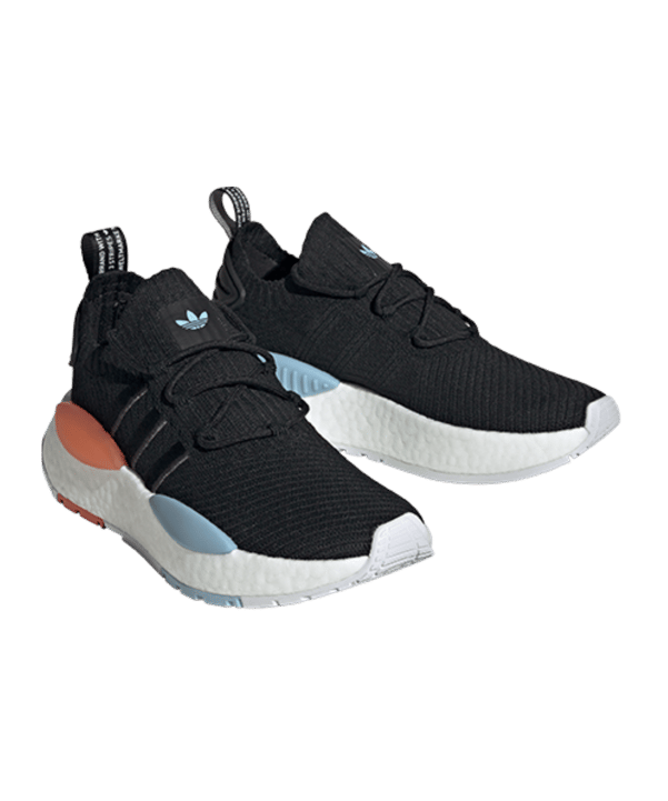 adidas Originals NMD_W1 Damen Schwarz Weiss Blau - schwarz