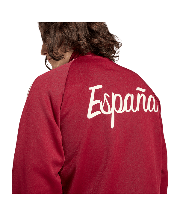 adidas FEF Spanien Originals Jacke Rot - rot