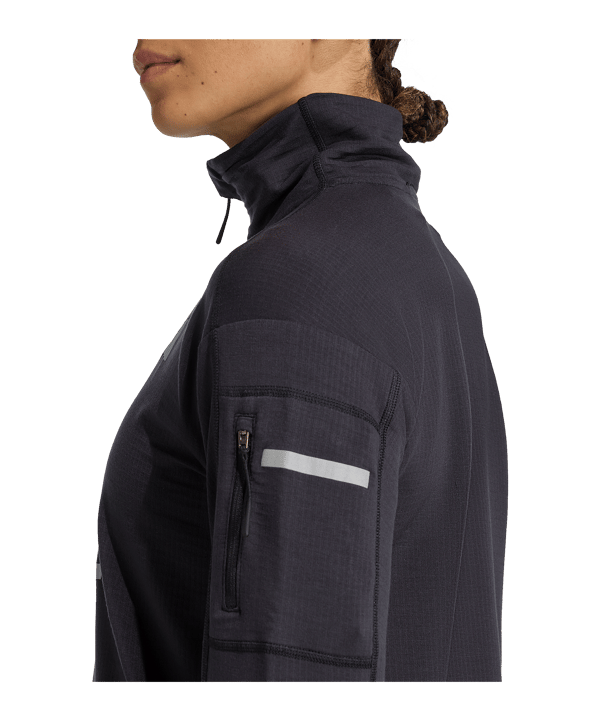 adidas Adi365 Running Climawarm+ Half Zip Sweatshirt Dames Zwart - zwart