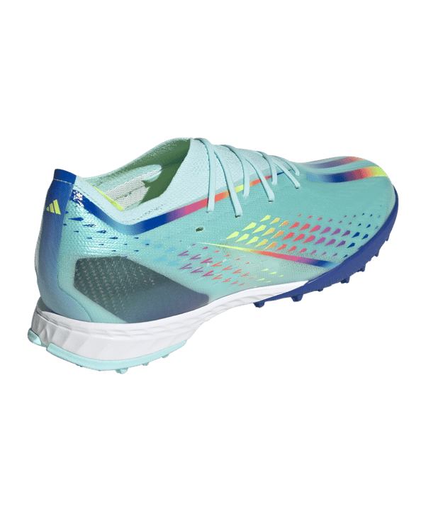 adidas X Speedportal.1 TF Al Rihla Türkis Blau - blau