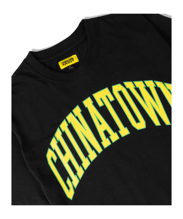 Market Arc T-Shirt Schwarz - schwarz