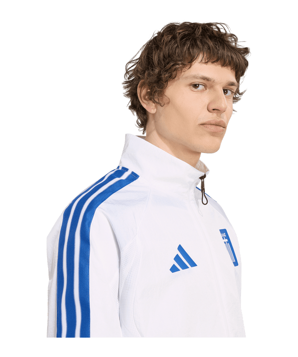 adidas Grèce Anthem Veste Blanc - blanc
