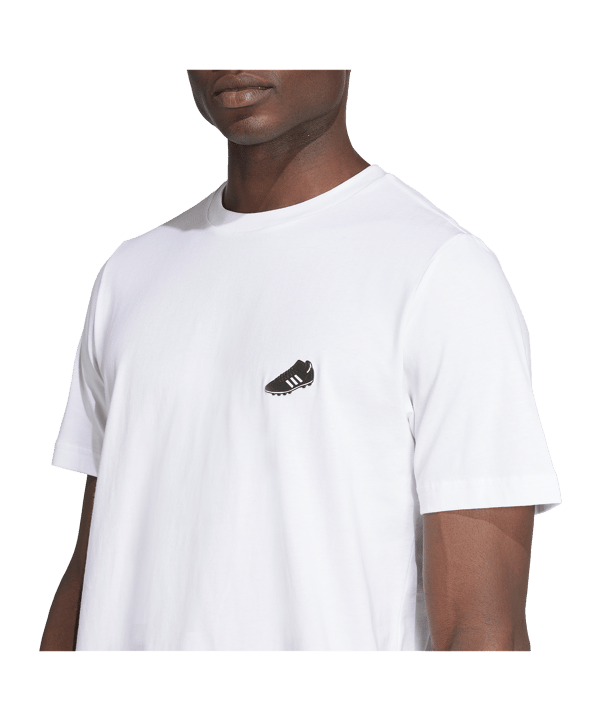 adidas Copa Graphic T-Shirt Weiß - weiss