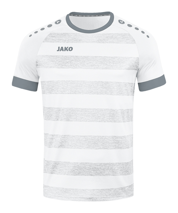 JAKO Celtic Melange KA Trikot Weiss Grau F003