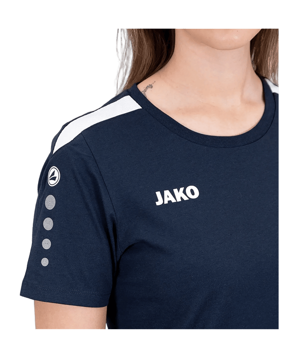 JAKO Power T-shirt Donna Blu C900 - blu