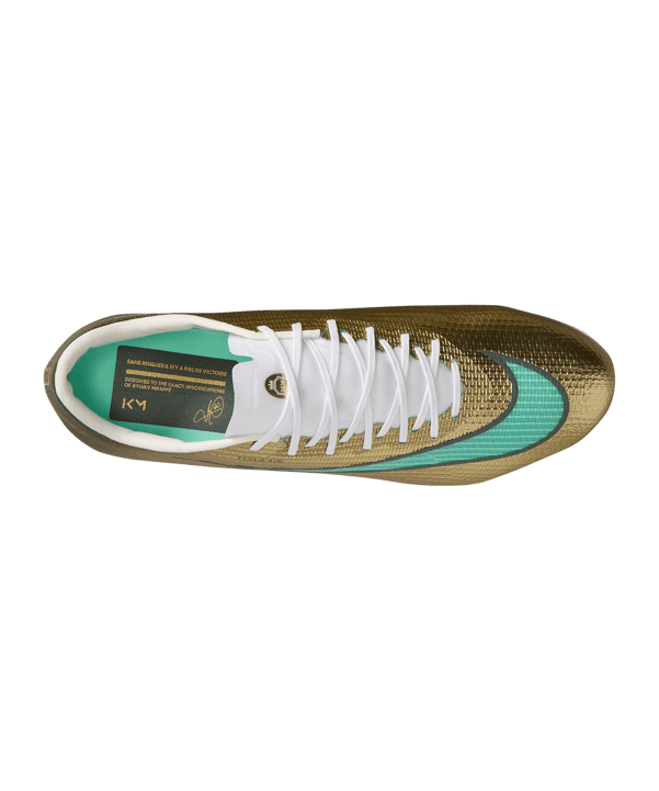 Nike Air Zoom Mercurial Superfly XI Pro AG Kylian Mbappe Gold C701 - oro