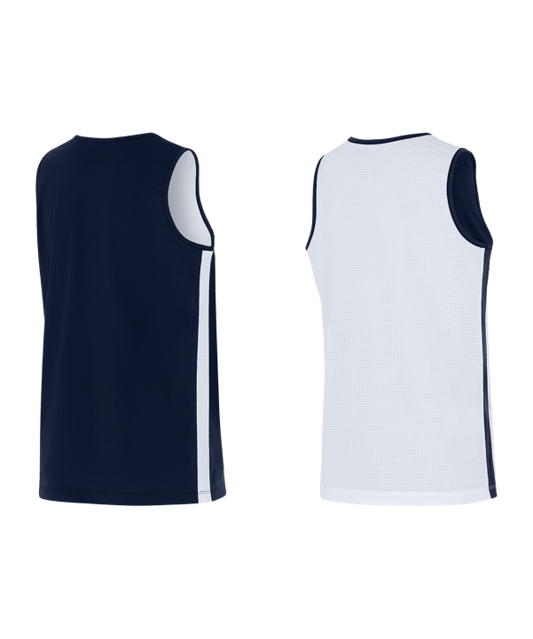 Nike Team25 Basketball Stock Reversible Maglietta Bambini Blu C451 - blu