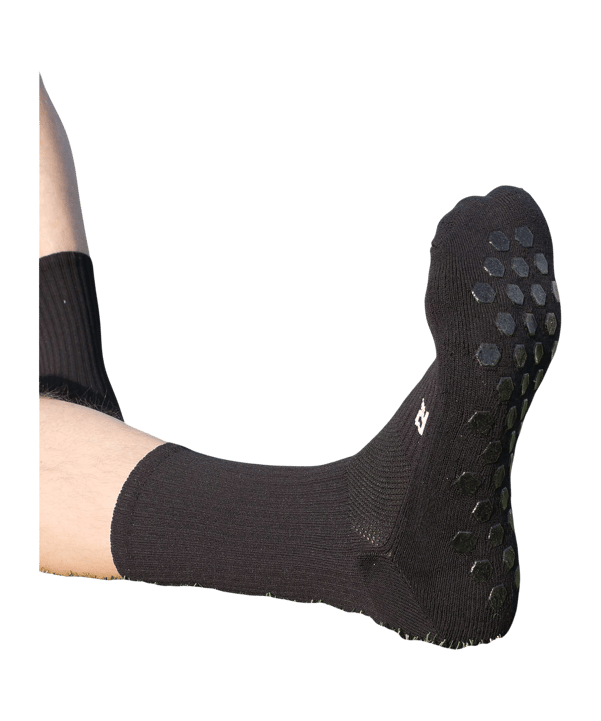Cawila GEAR Socken GRIP PREMIUM Schwarz - schwarz