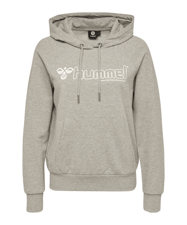 hummel Noni Hoody Damen Grau F2006 - grau