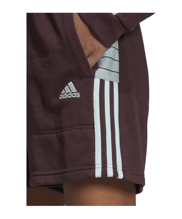 adidas Tiro Short Damen Rot Blau - rot