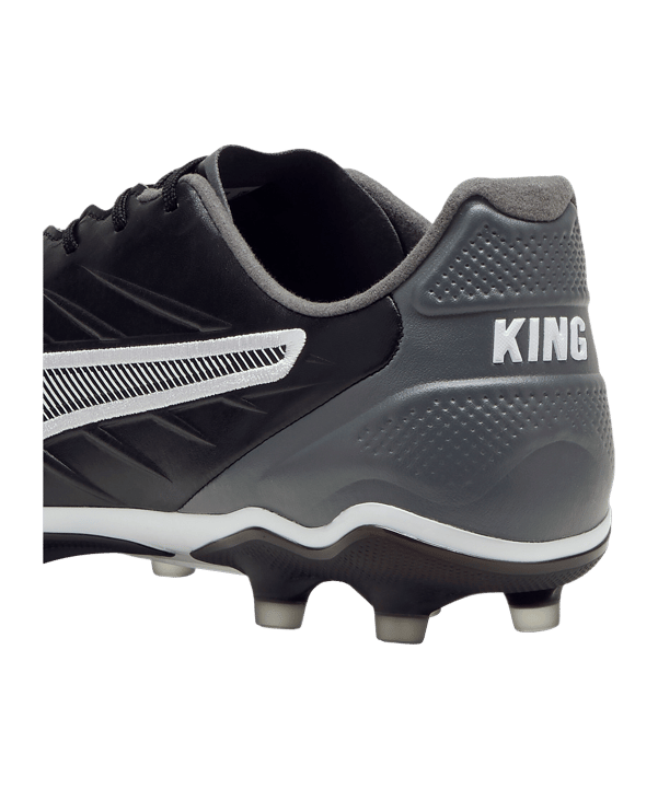 PUMA KING Pro FG/AG Eclipse Schwarz Weiss F01 - schwarz