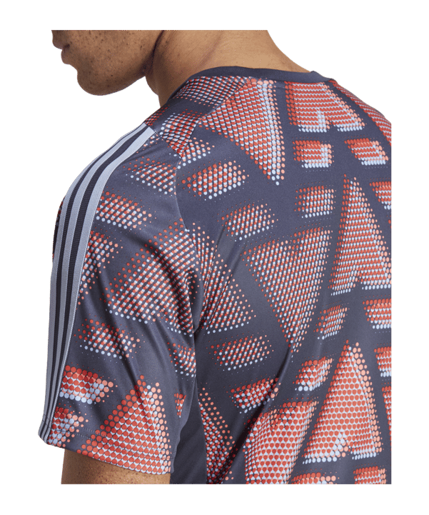 adidas Tiro Trikot Rot Blau - blau
